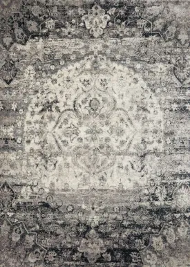 Anastasia AF-06 Ink/Ivory Rug