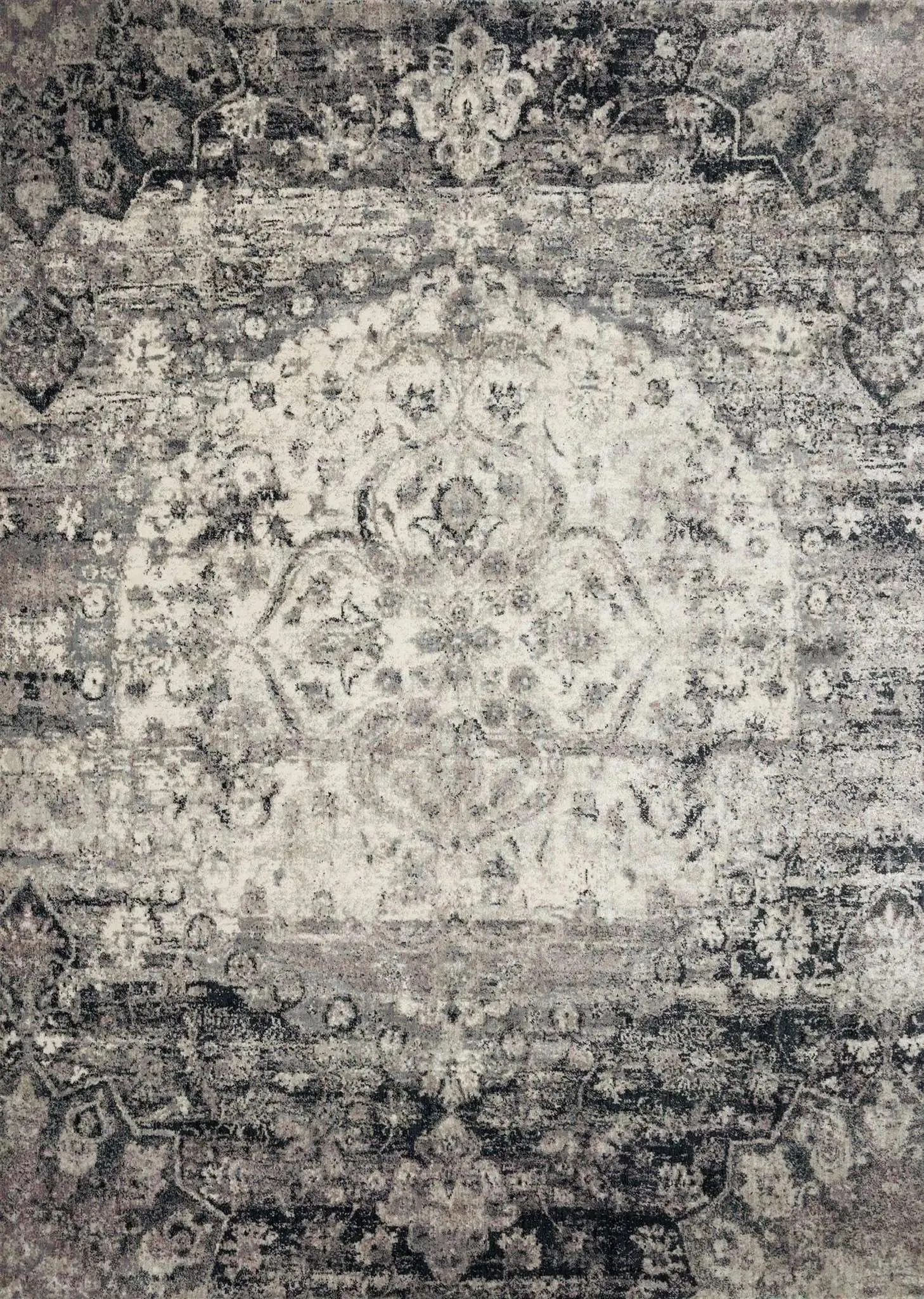 Anastasia AF-06 Ink/Ivory Rug