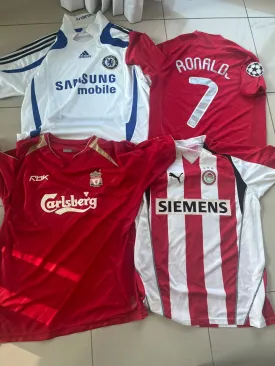 Classic 2000s Clubs Football Jerseys