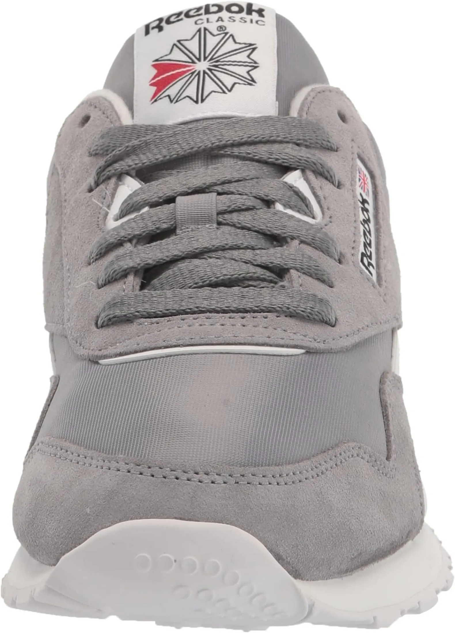 Classic Nylon Reebok Sneaker in Pure Grey/White