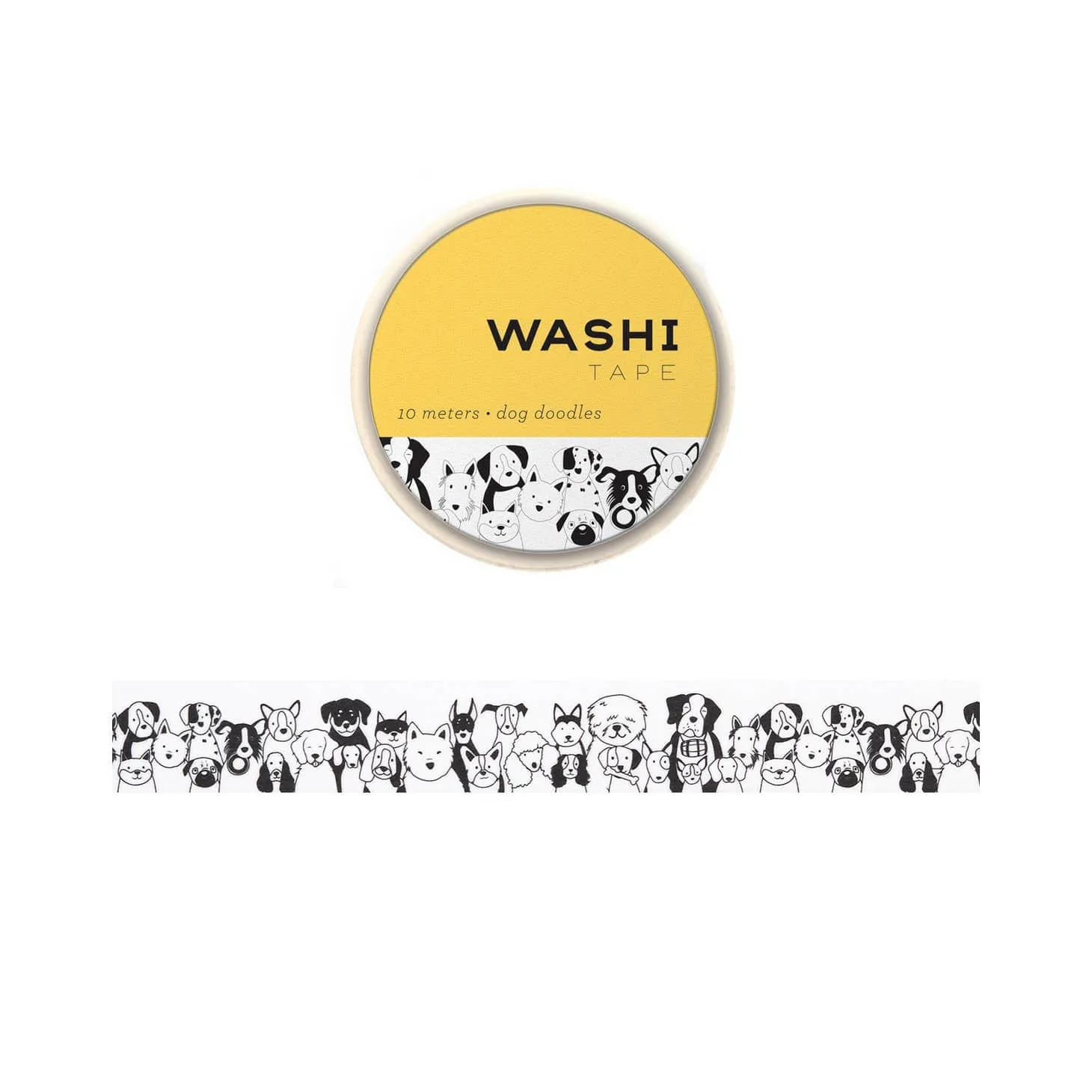 Cute Puppy Washi Tapes