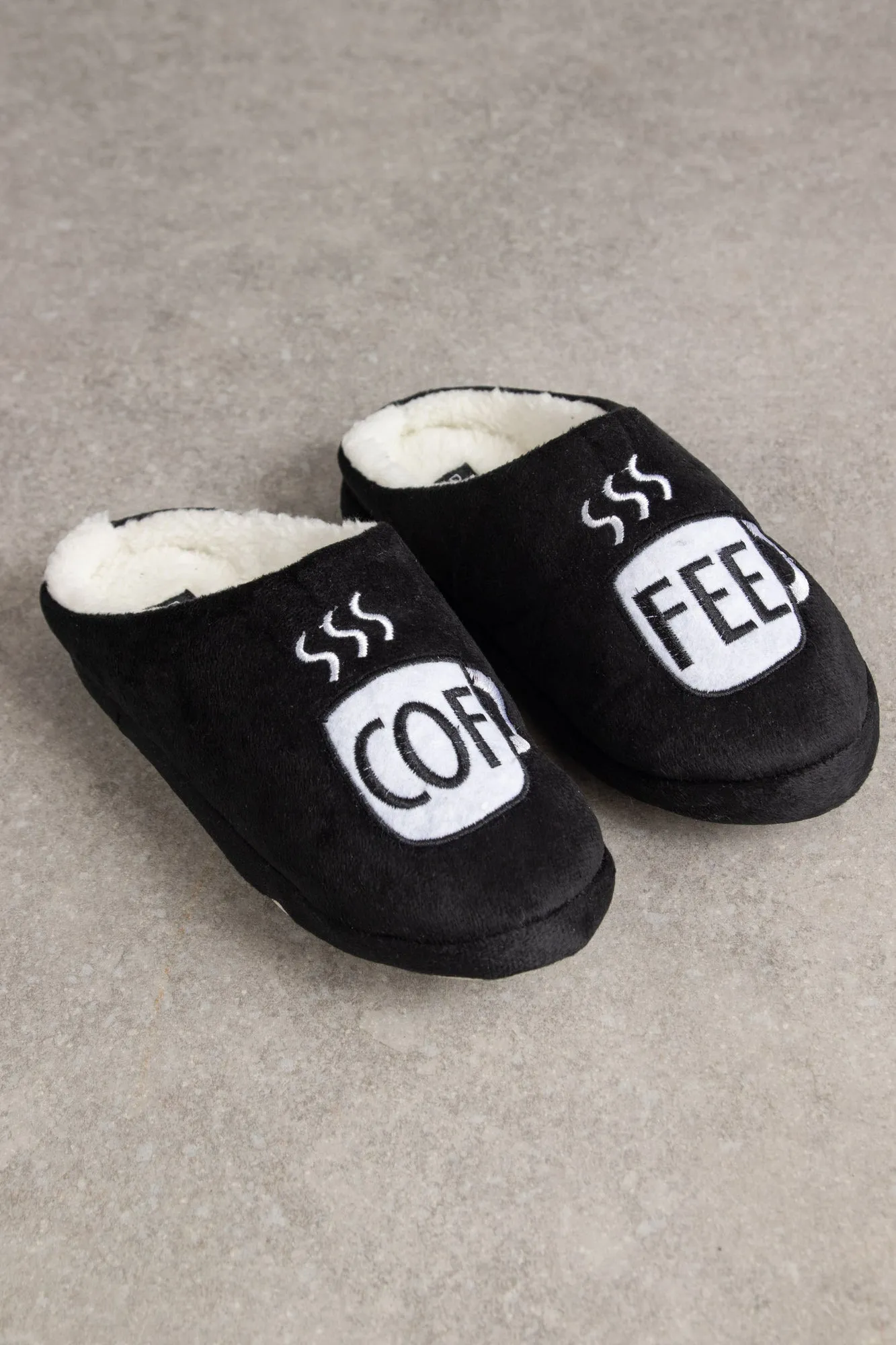Daisy Street Coffee Slippers