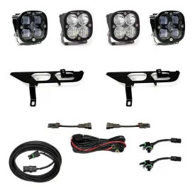 Ford Squadron SAE/Pro Fog Pocket Light Kit - Ford 2021-22 F-150; NOTE: w/o Daytime Running Lights (DRL)