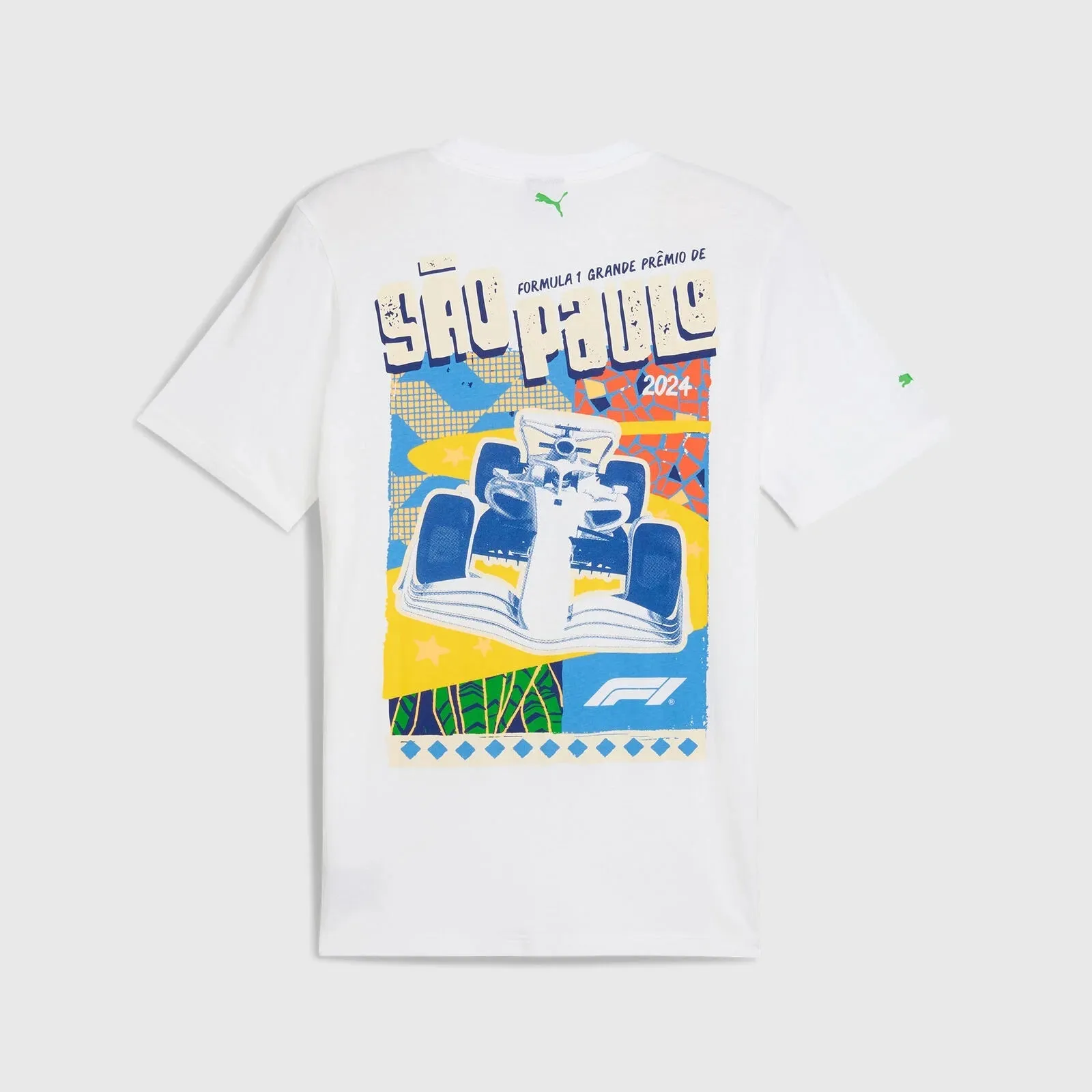 Formula 1 Tech Collection F1 Men's Brazil GP T-Shirt - White