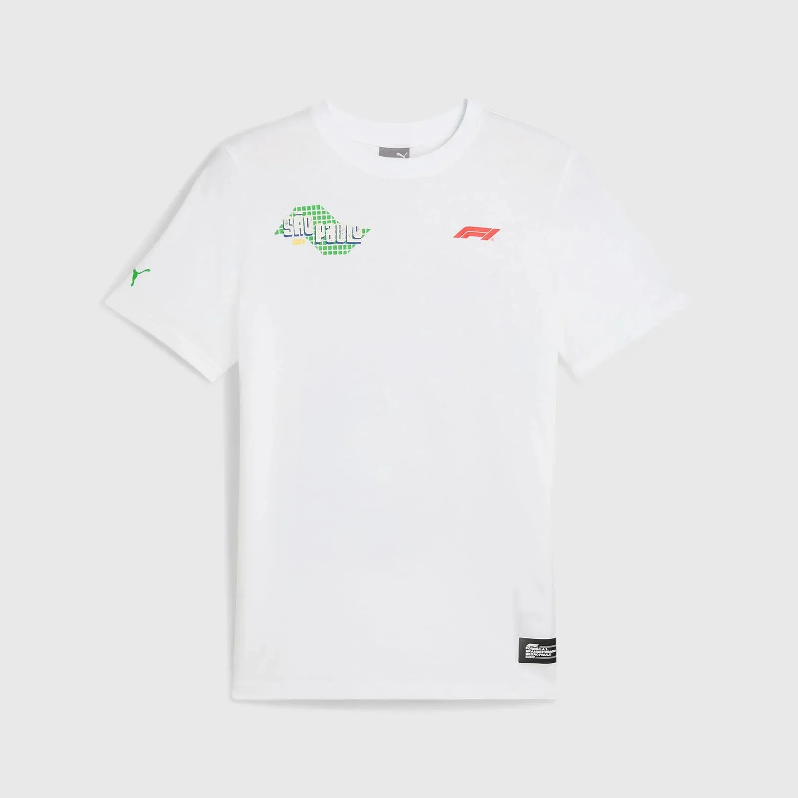 Formula 1 Tech Collection F1 Men's Brazil GP T-Shirt - White