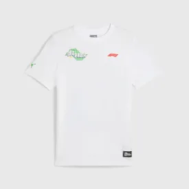 Formula 1 Tech Collection F1 Men's Brazil GP T-Shirt - White