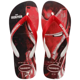 Havaianas Kids Top Marvel - Red Apache/White