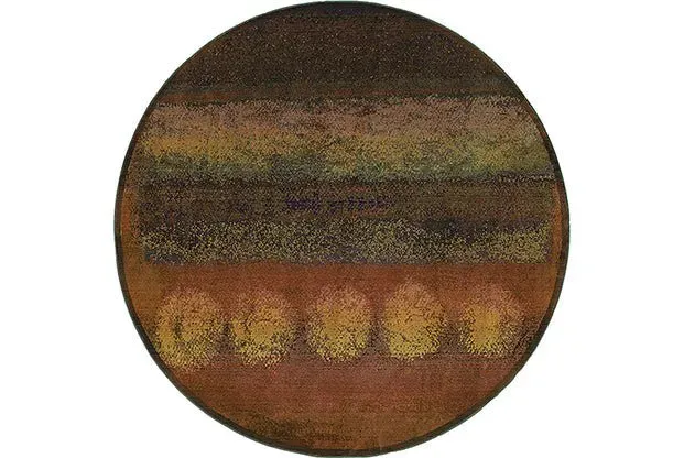Kharma II 167X Gold/ Green Rug