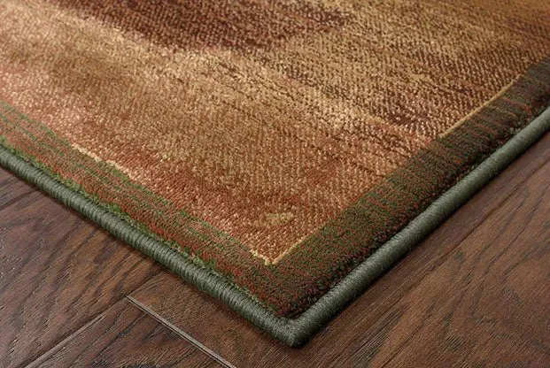 Kharma II 167X Gold/ Green Rug