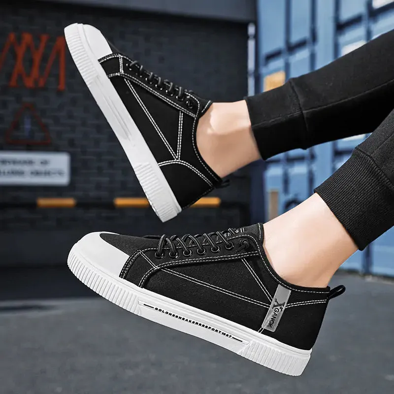 Men's Breathable Canvas Sneakers
