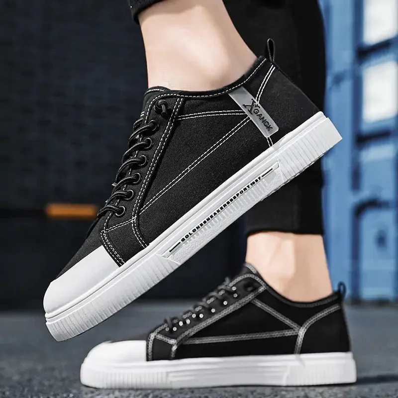Men's Breathable Canvas Sneakers