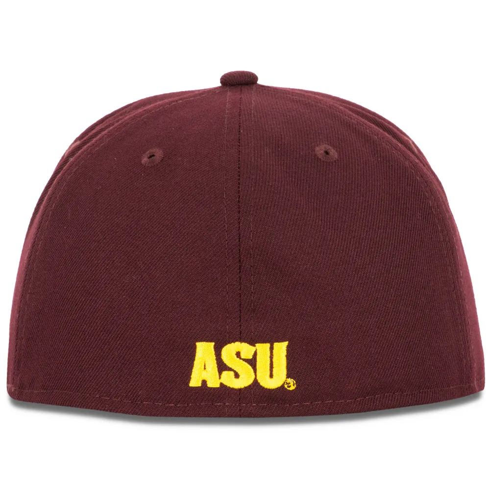 NCAA Arizona State Sun Devils New Era Basic Tonal 59FIFTY Fitted Hat