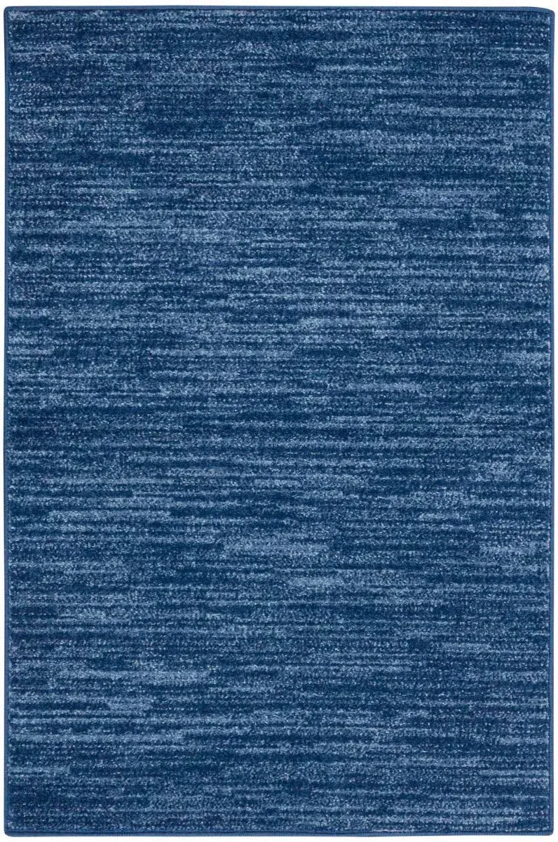 Nourison Essentials NRE01 Navy Blue Rug
