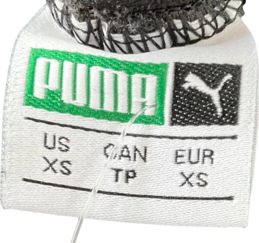 Puma Black High Waisted Leggings UK XS