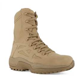 Reebok Rapid Response 8" Stealth Boots with Side Zipper - RB8895