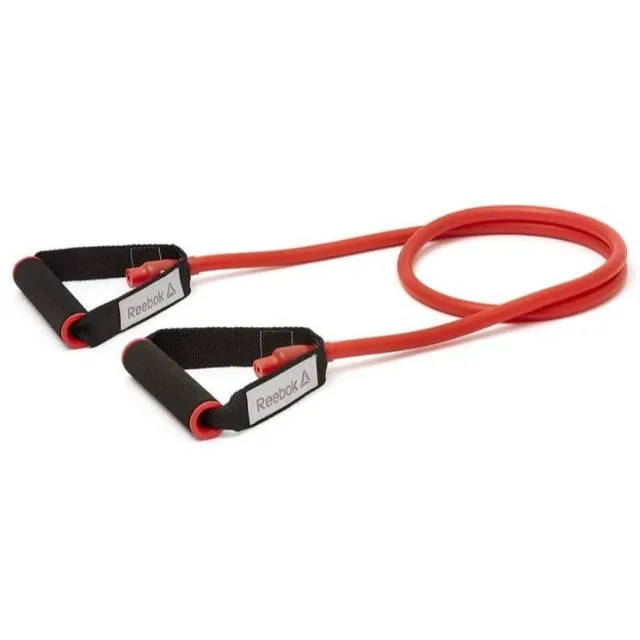 Reebok Resistance Tube - Medium Ng Fitness Resistance Tube Black And Red Ratb-11031