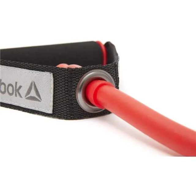 Reebok Resistance Tube - Medium Ng Fitness Resistance Tube Black And Red Ratb-11031