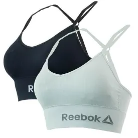 Reebok Women's Longline Seamless Bralette 2-Pack