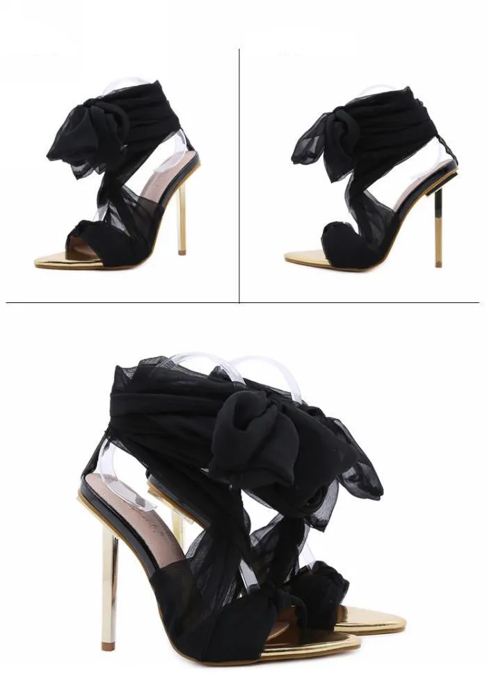 Ribbon Up Heels
