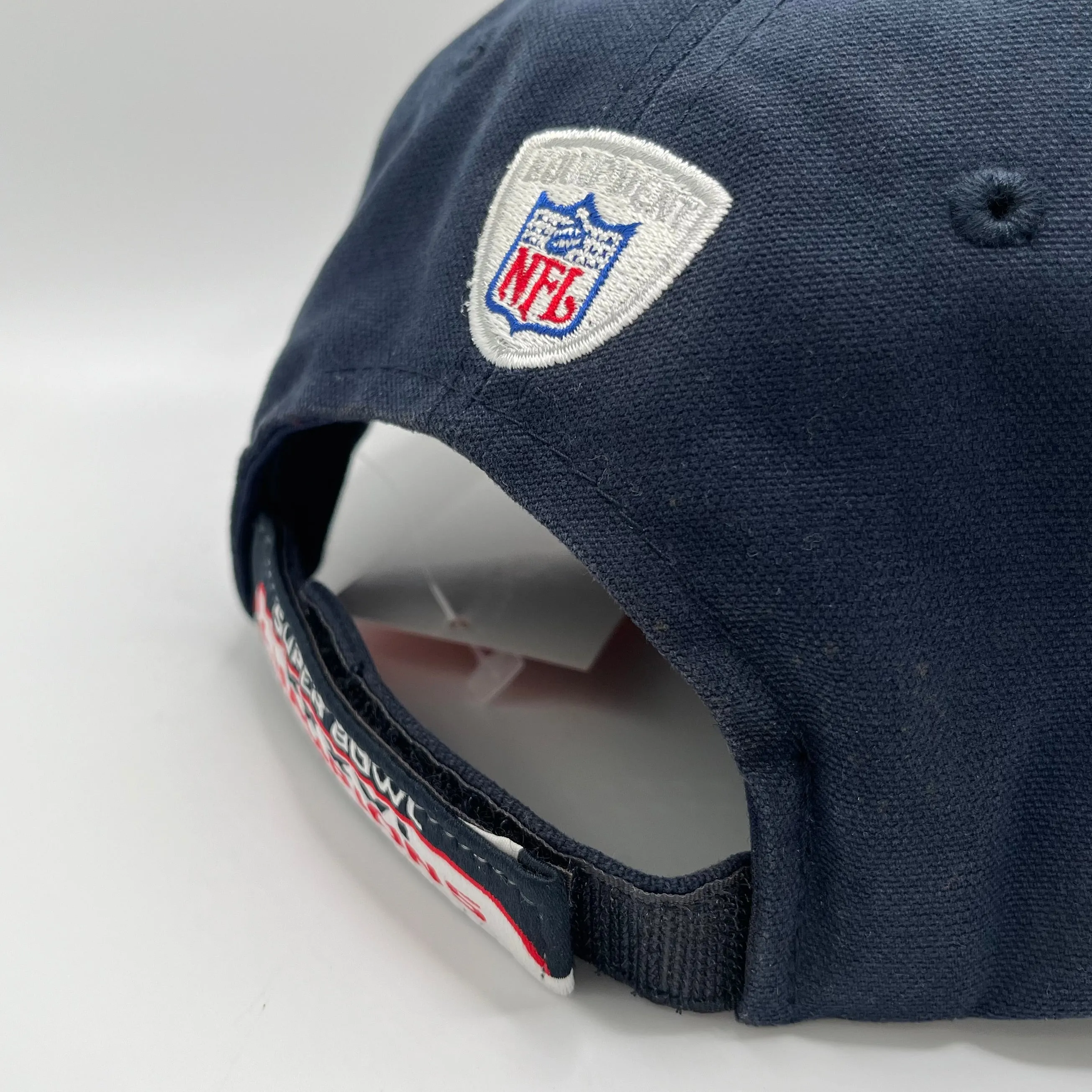 Vintage 2002 New England Patriots Super Bowl XXXVI Champions Strapback Hat