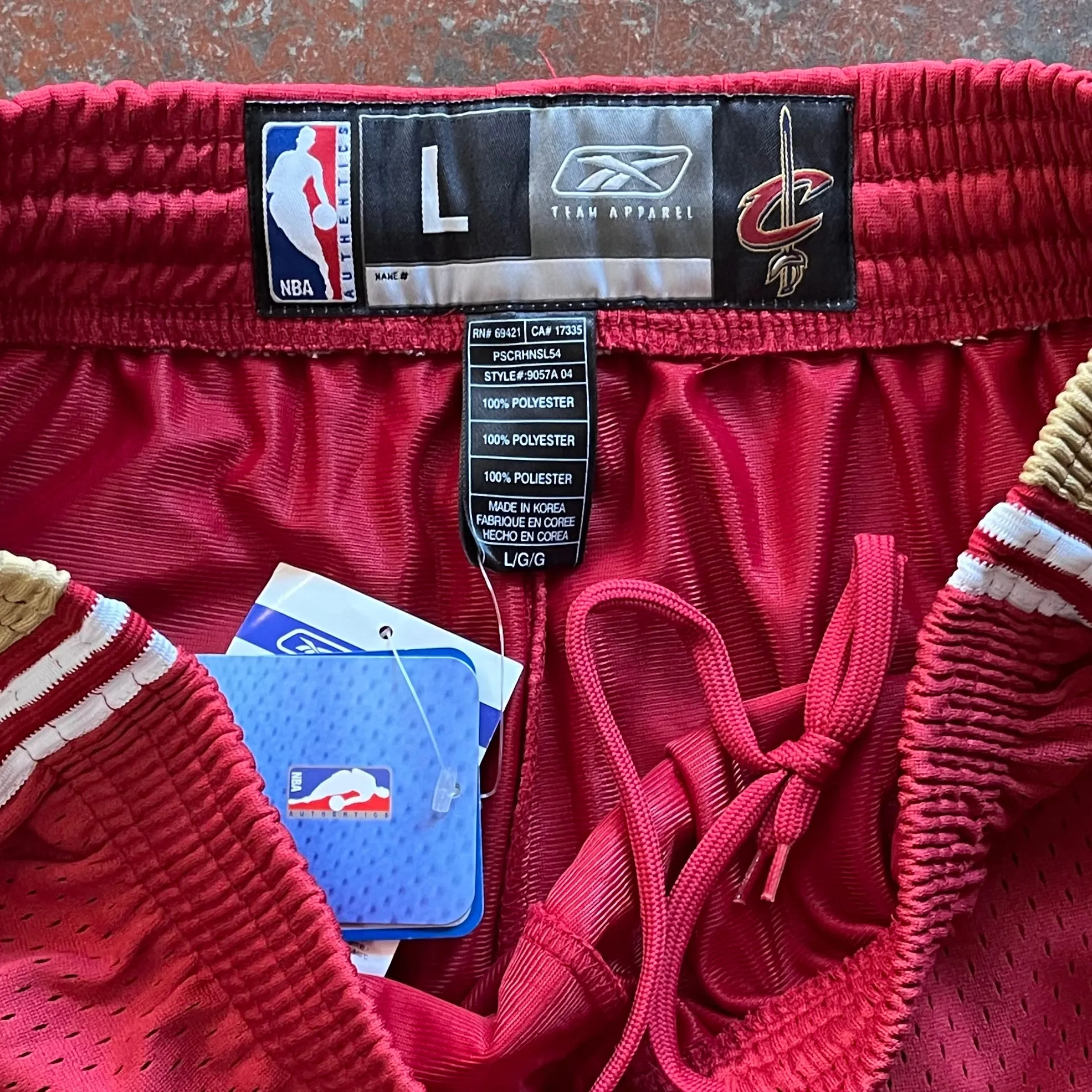 Vintage Cleveland Cavaliers Shorts L