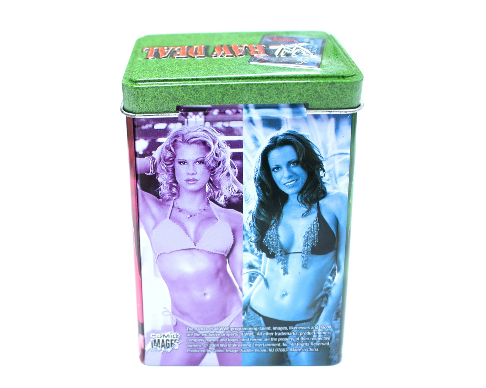 WWE SUMMERSLAM / RAW DEAL TIN   CARDS PACK