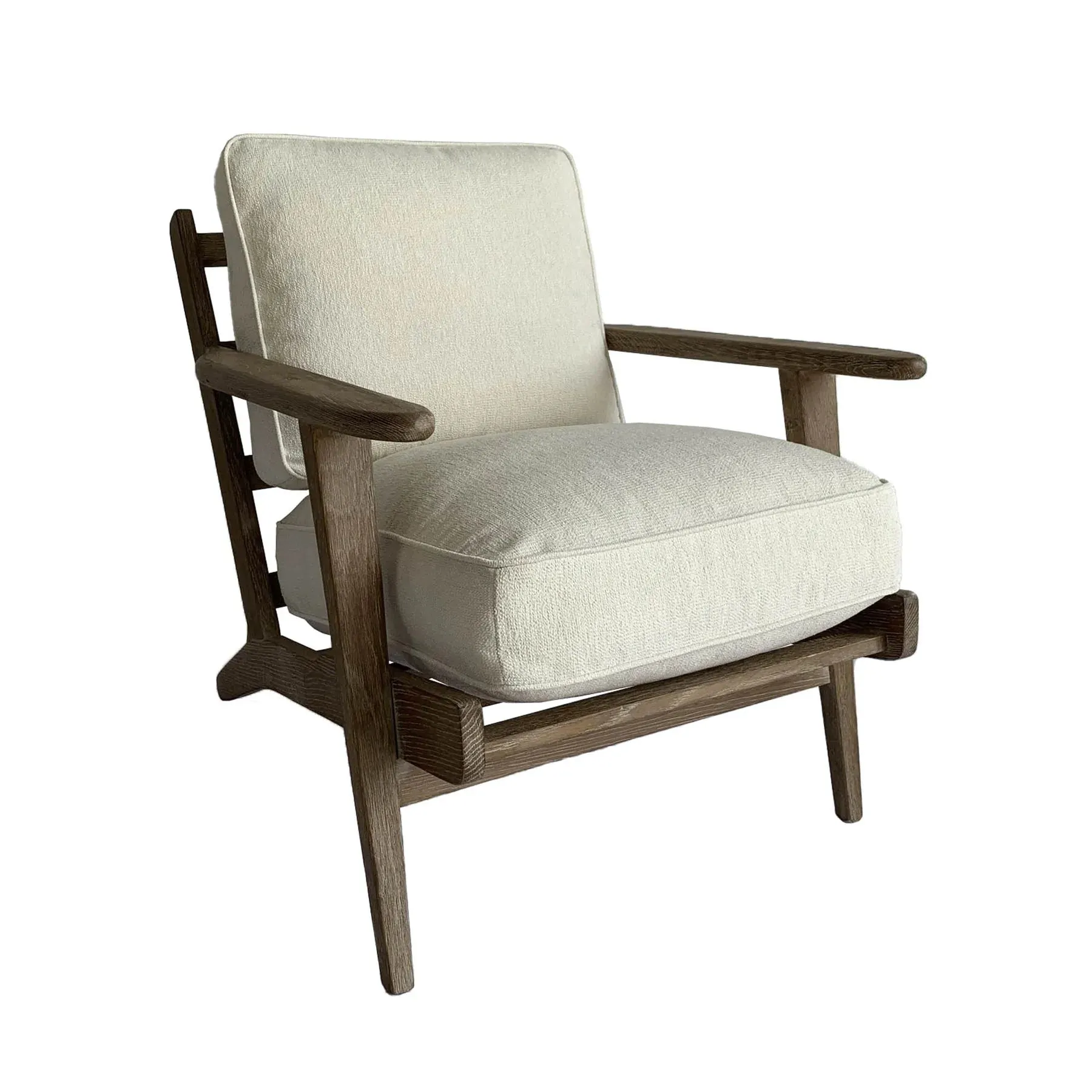 Yale Armchair White Performance Fabric (4 in stock)