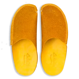 Yellow CP Slippers Minimalist